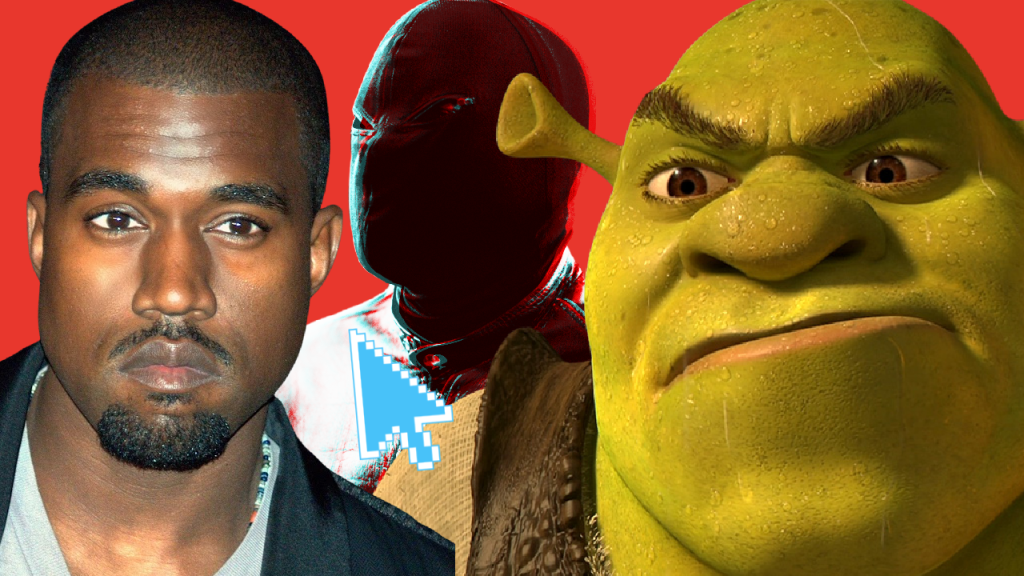 Why.. (College Dropout) Kanye West & Shrek are ALIKE!?